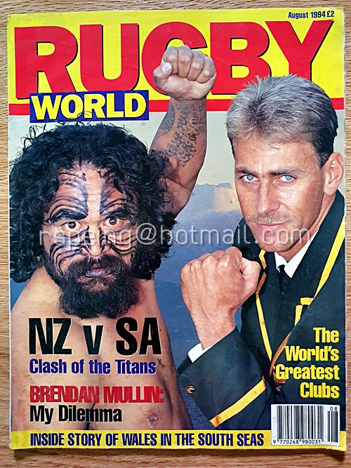 Rugby World August 1994