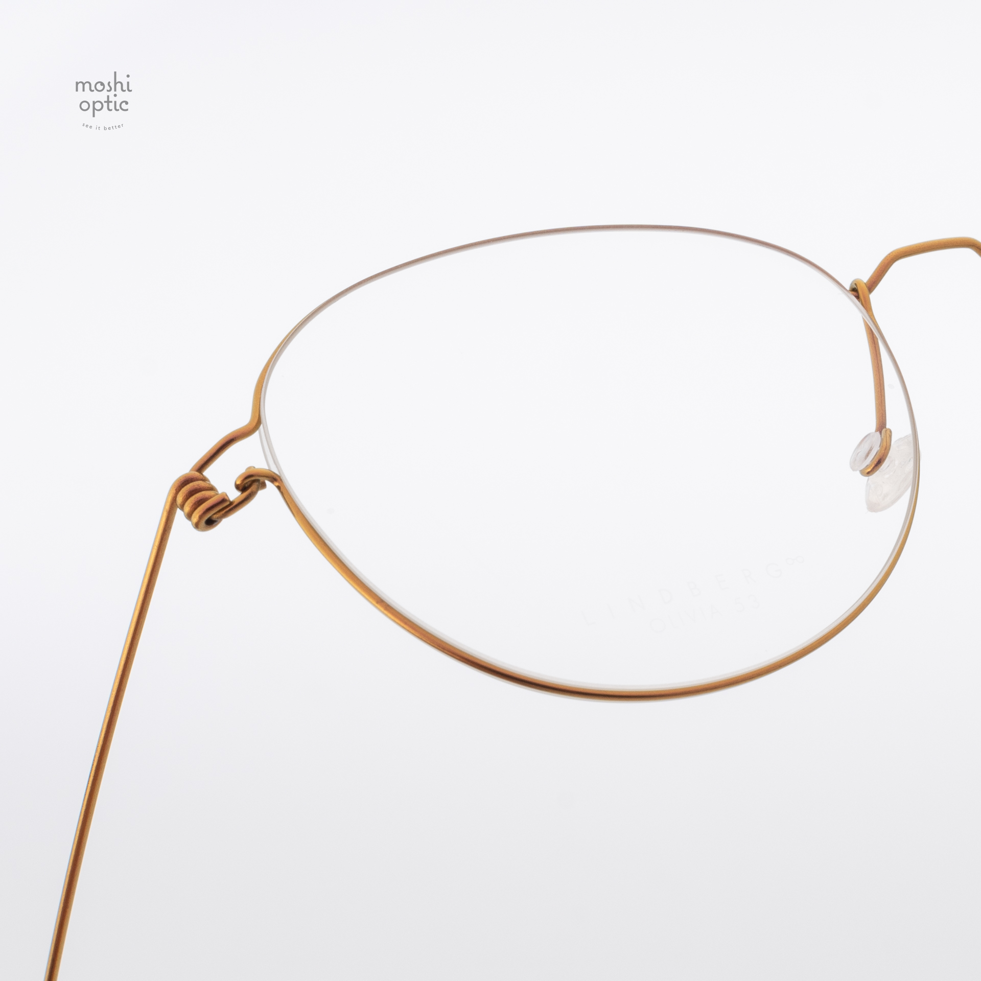 แว่นสายตา Lindberg Air Titanium Rim 090 1505L Olivia P60