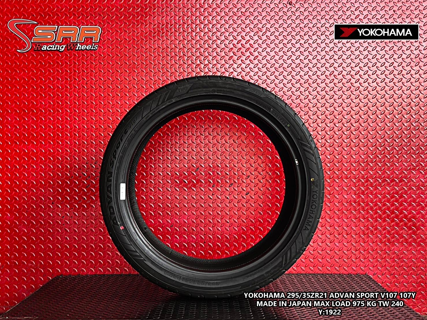YOKOHAMA V107 295/35ZR21 ปี2022
