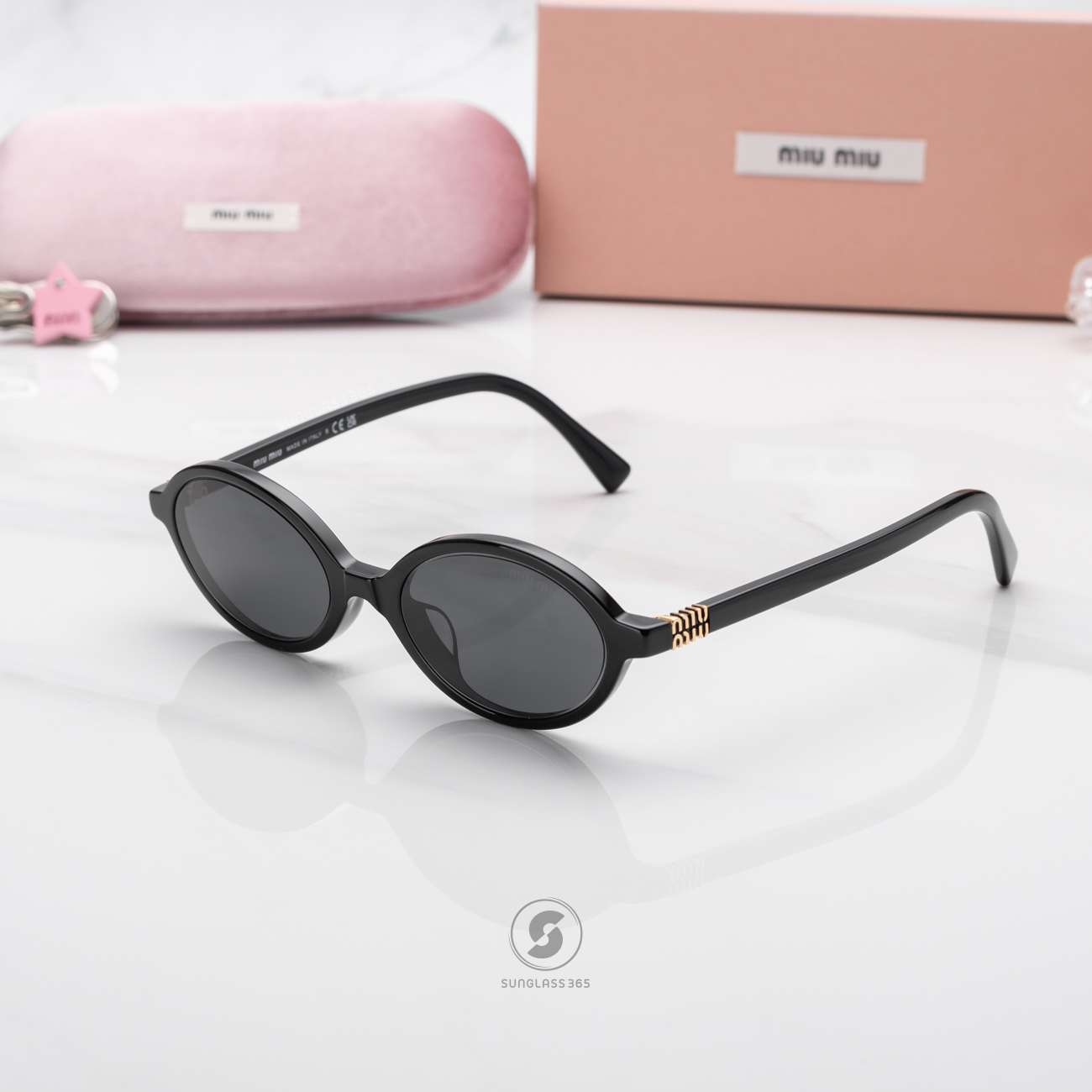 แว่นกันแดด Miu Miu MU04ZSF 1AB5S0