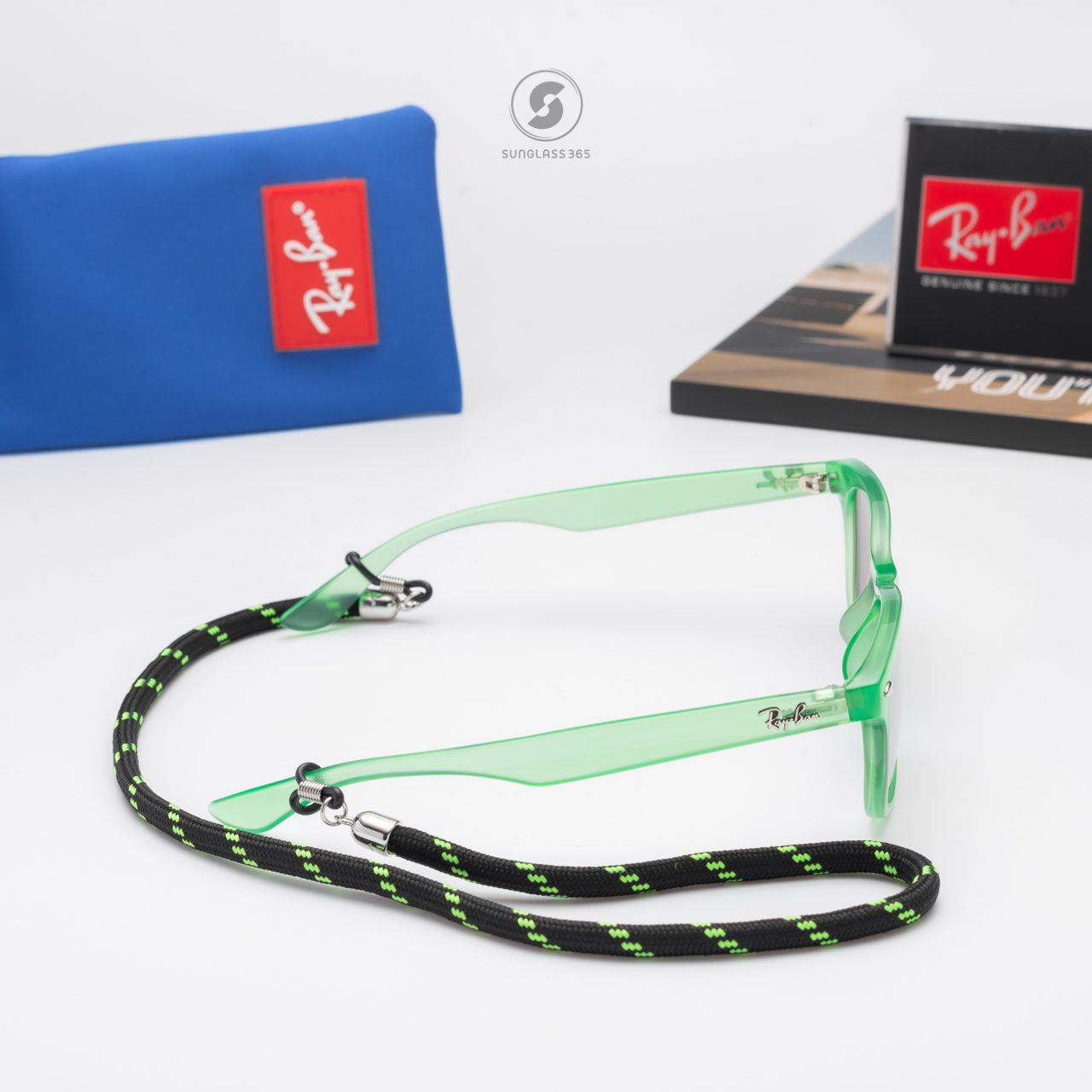 Ray Ban RJ9052SF 71465A Opal Green