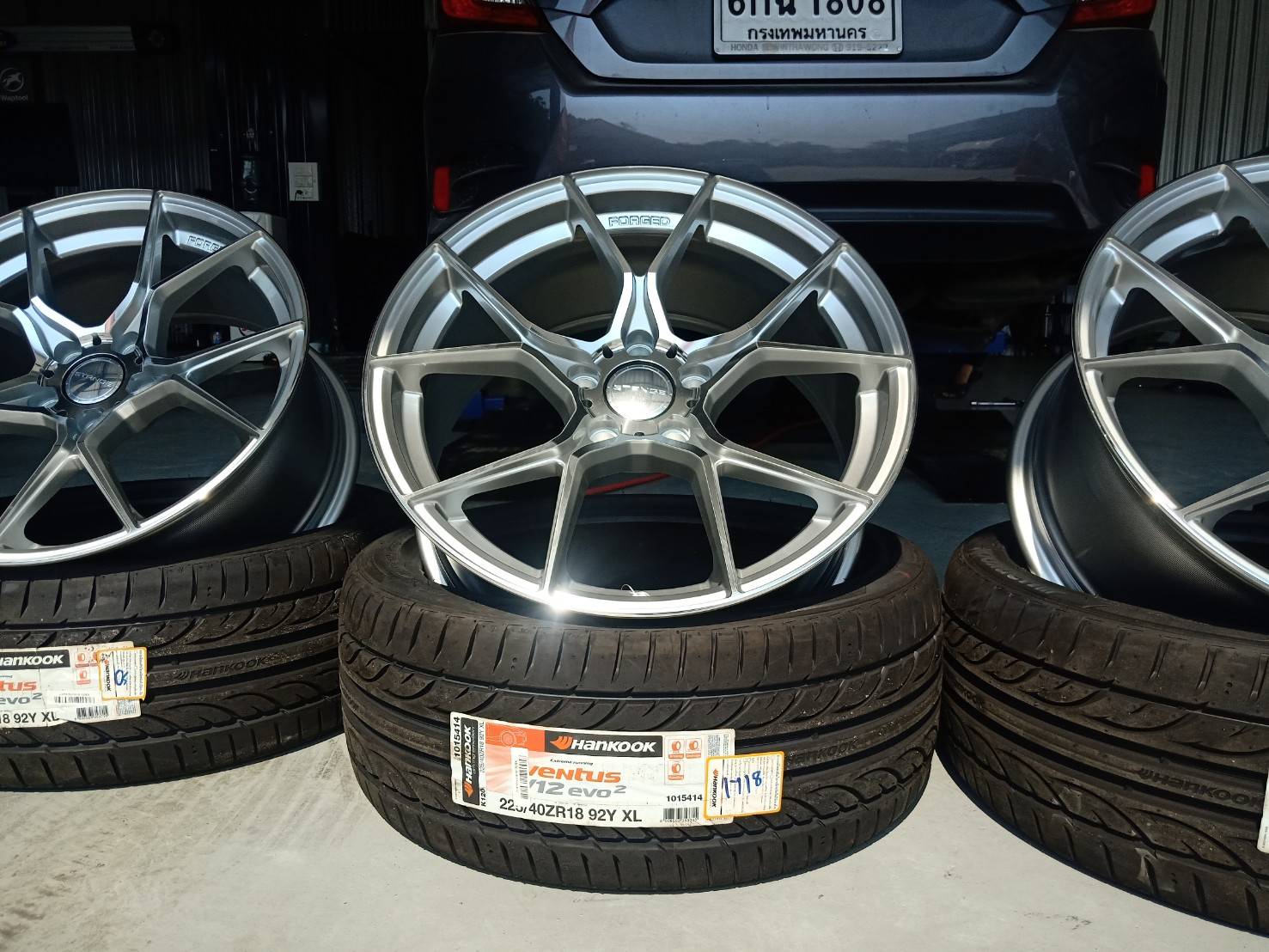 ล้อใหม่ STANGE (FLOWFORMING) ใส่ CIVIC FC