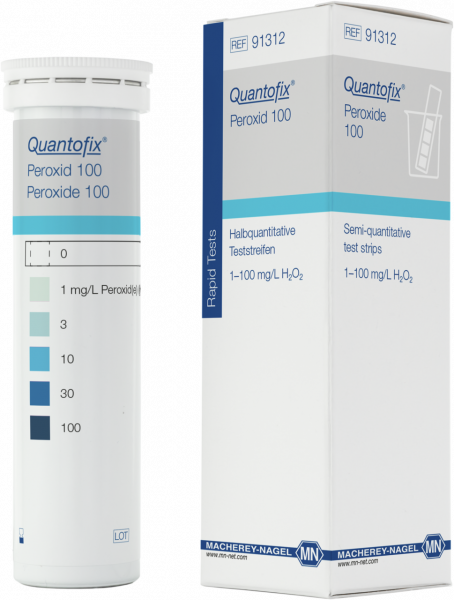 QUANTOFIX® Peroxide 100 91312 กระดาษทดสอบเปอร์ออกไซด์ 100