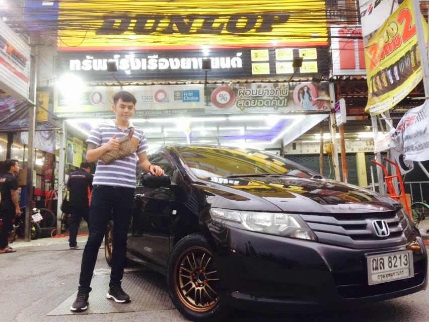 ล้อใหม่ RE30 ขอบ15 ใส่ CITY