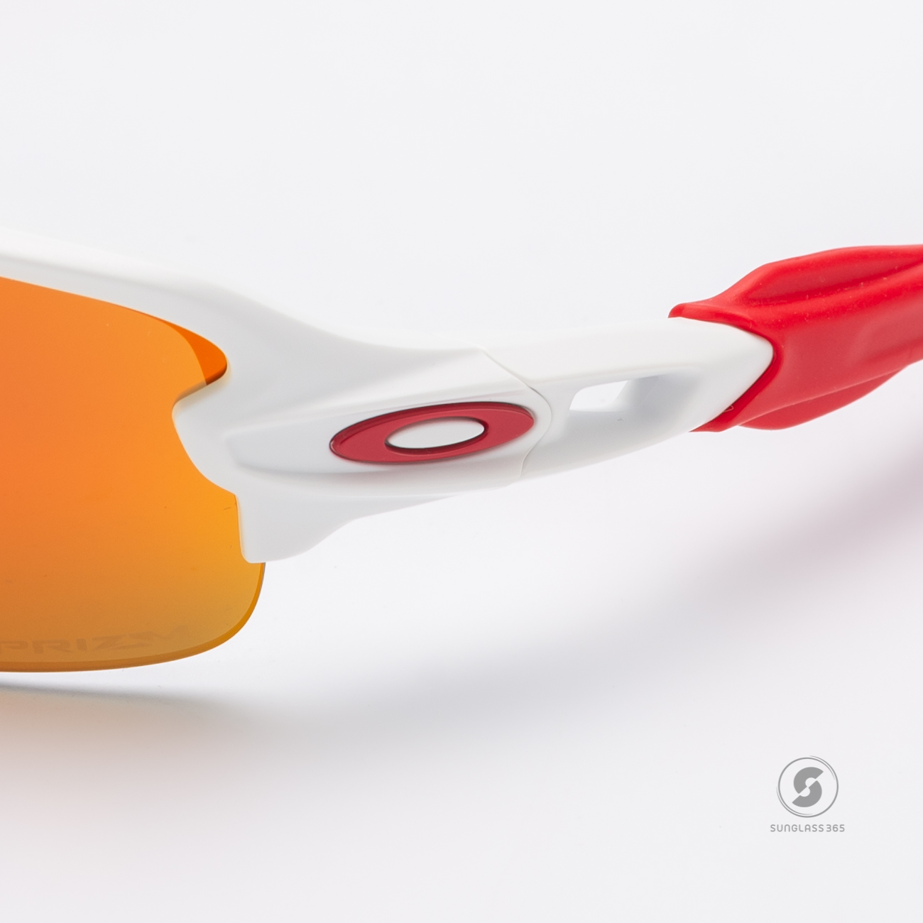 Oakley OJ9008-09 Flak XXS Matte White Prizm Ruby