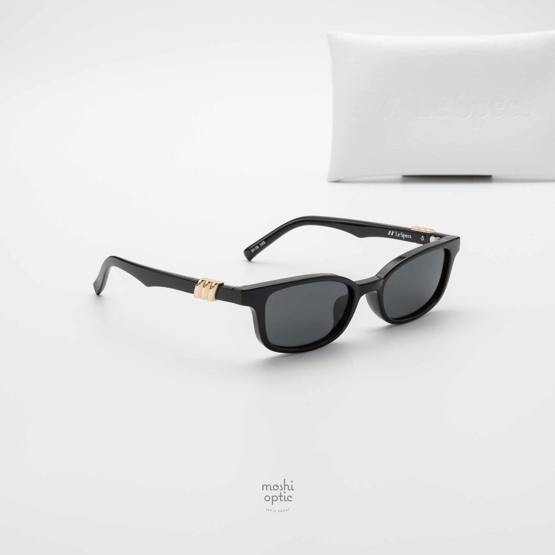 แว่นกันแดด Le Specs LSP2552153 CONFIDENTIAL Black