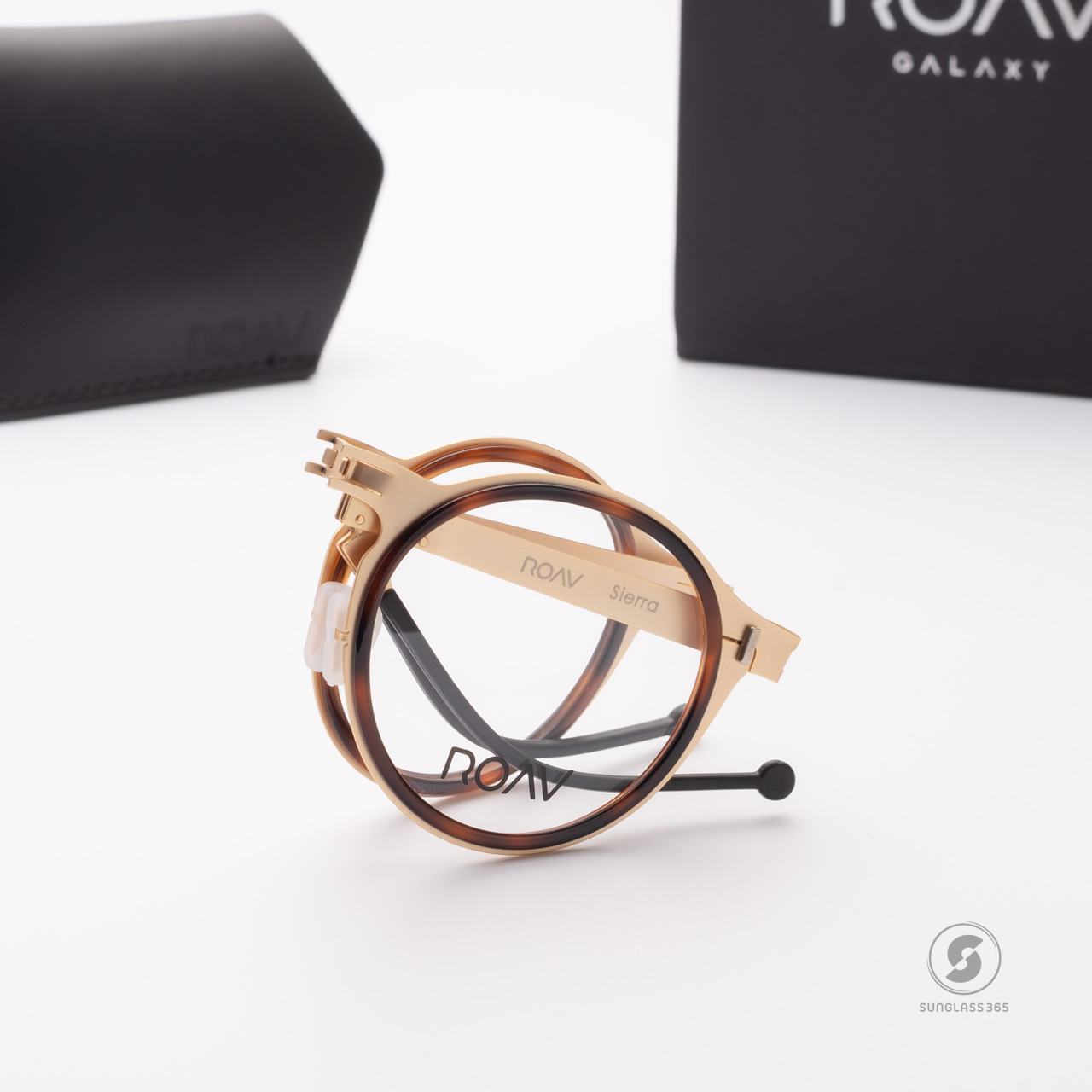 แว่นสายตา ROAV SIERRA 6013 Brush Gold/Crystal