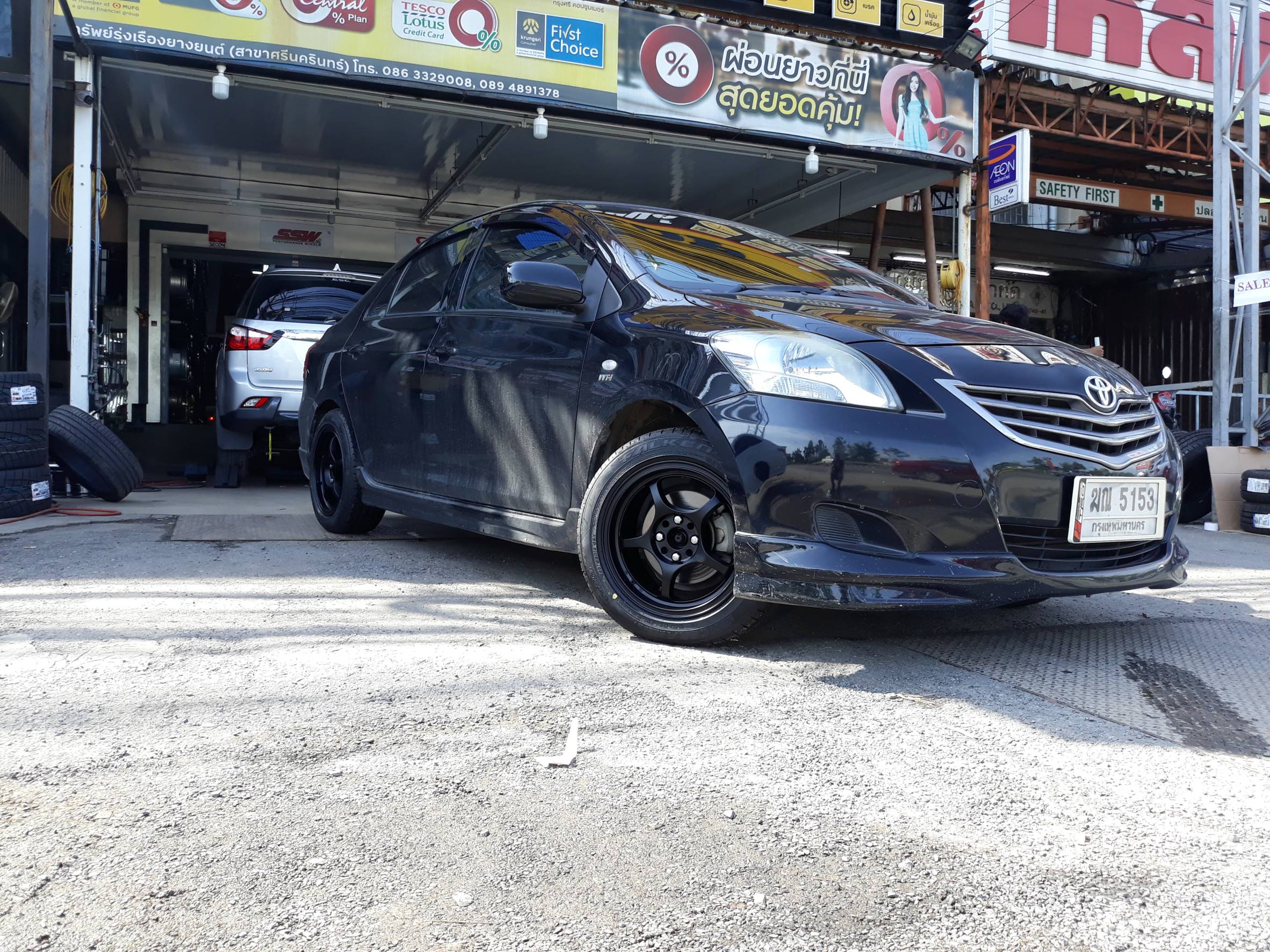 ล้อใหม่GRAMLIGHT ขอบ15ยางFALKEN ชุด 9980 ปกติ 18000