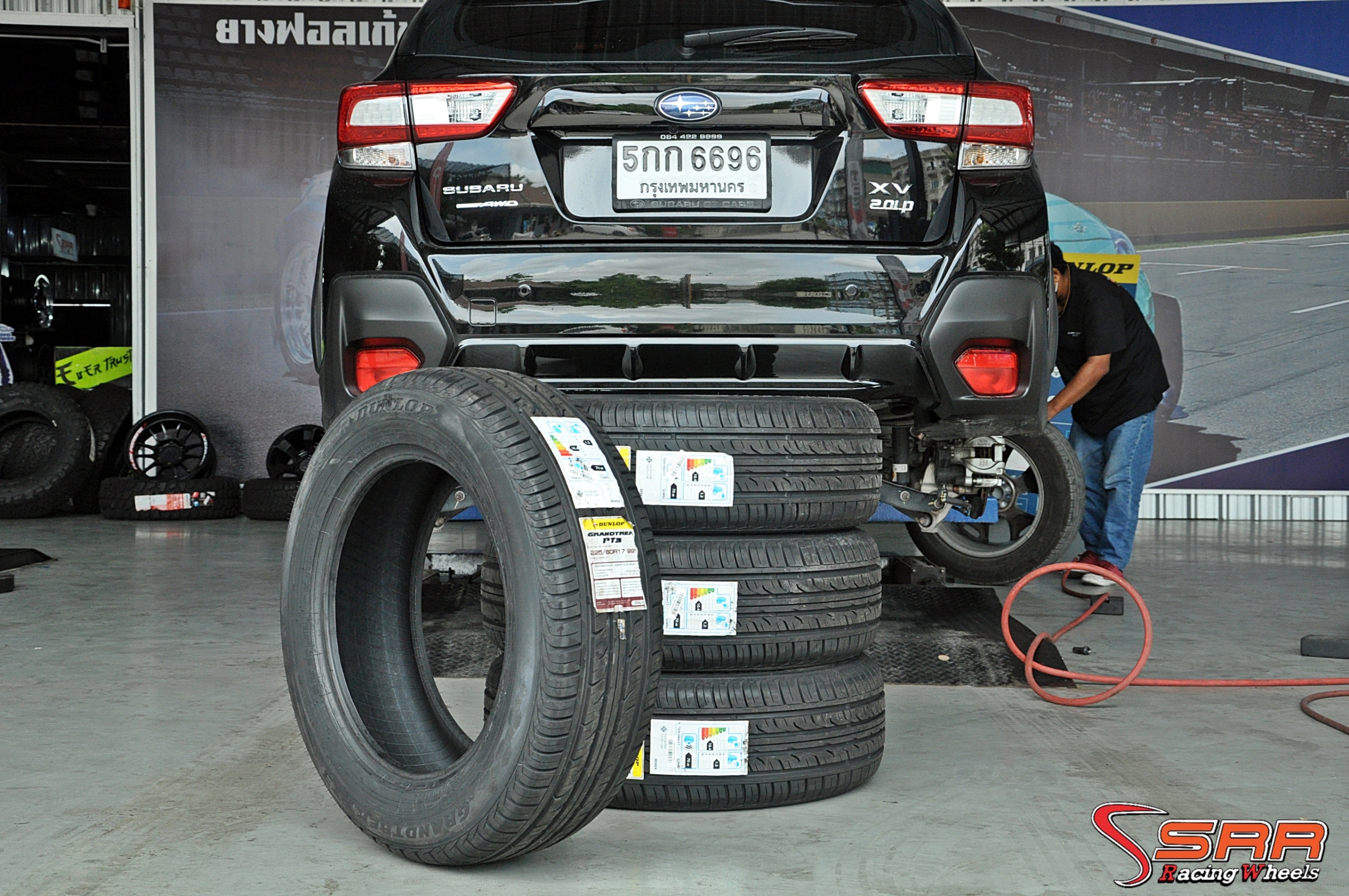 ยางใหม่ DUNLOP PT3 225/60R17 ปี20