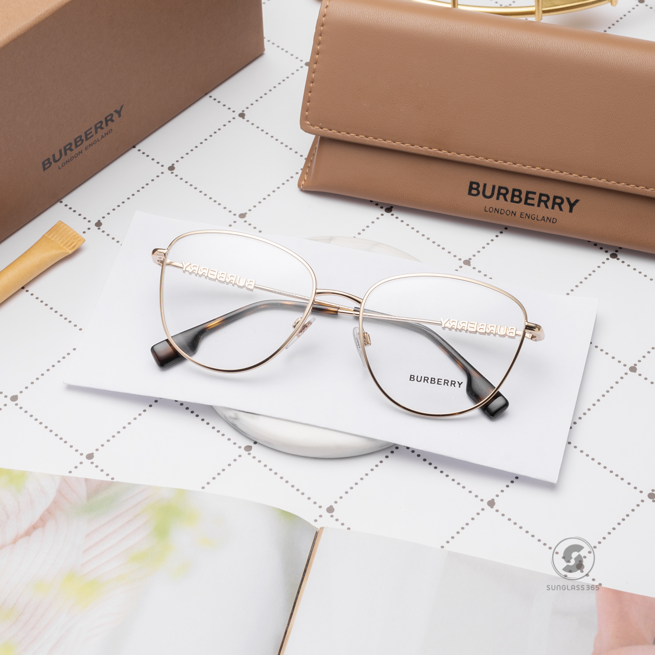 BURBERRY BE1376 Virginia 1340 Light Gold