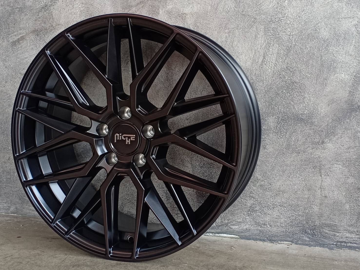 NICHE-GAMMA ล้อแม็กซ์แท้ ขอบ 19 กว้าง8.5 PCD 5X112 offset+42