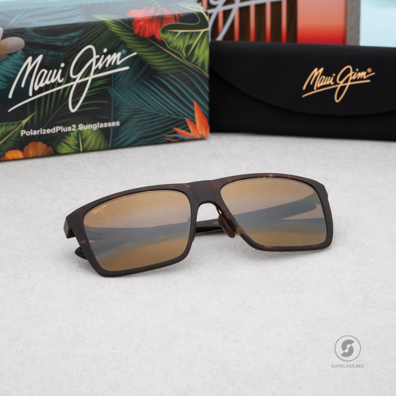 แว่นกันแดด Maui Jim HONOKALANI MJ H455 10 HCL Bronze