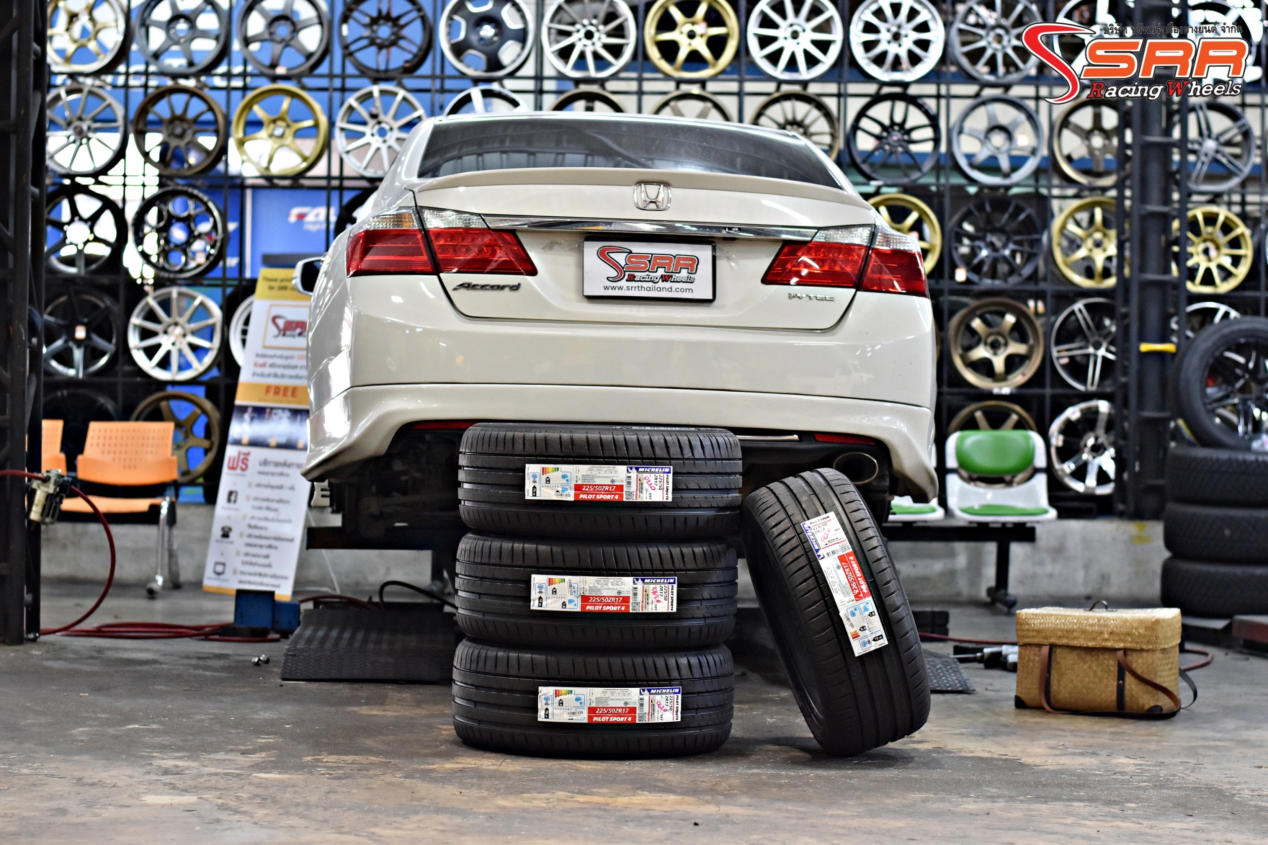 MICHELIN PILOTSPORT4 225/50R17 ปี20