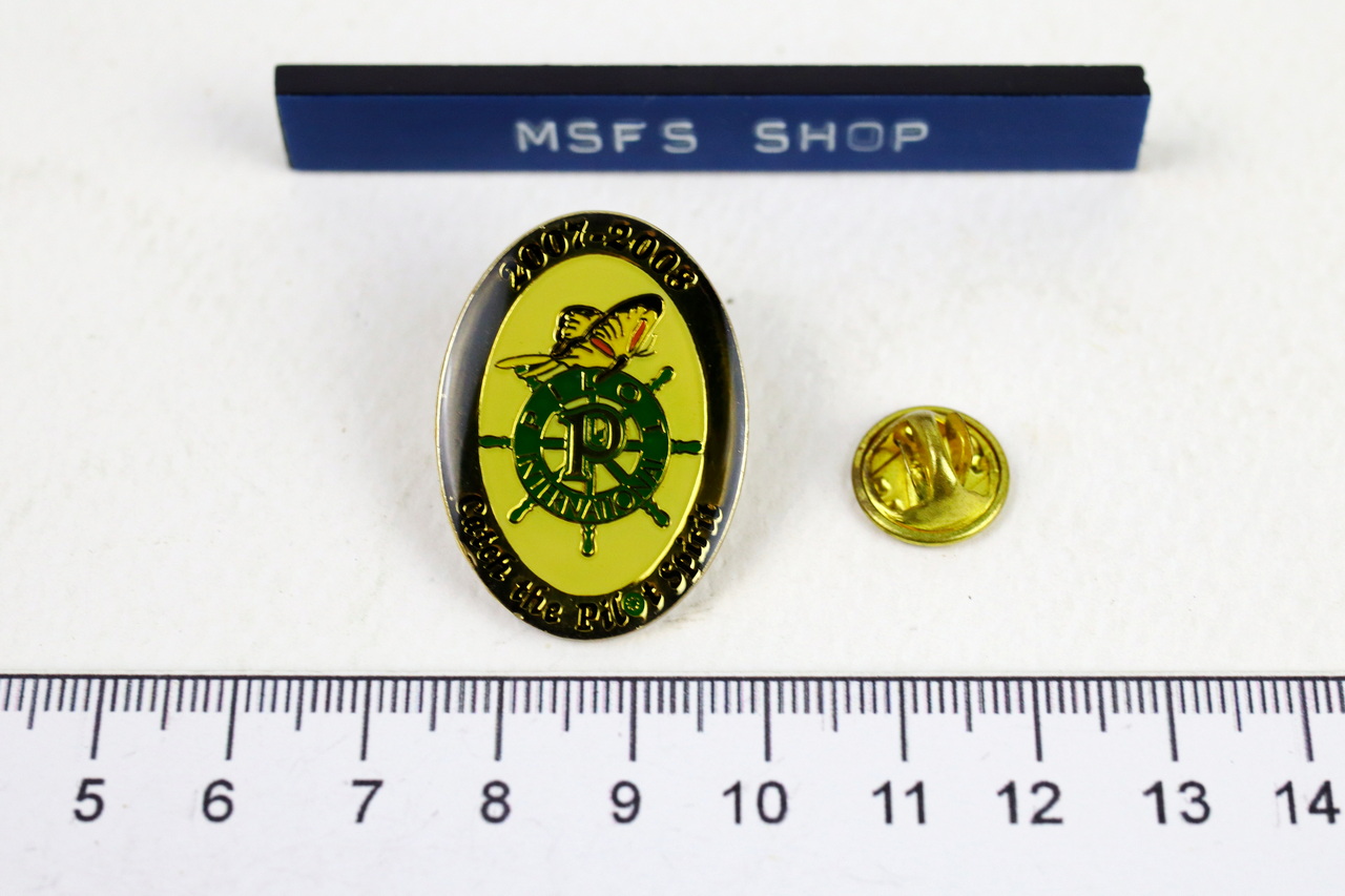 [มือสอง] เข็มกลัด Vintage Enamel Pin ลาย PILOT International ปี 2007-2008 - โกดังญี่ปุ่น