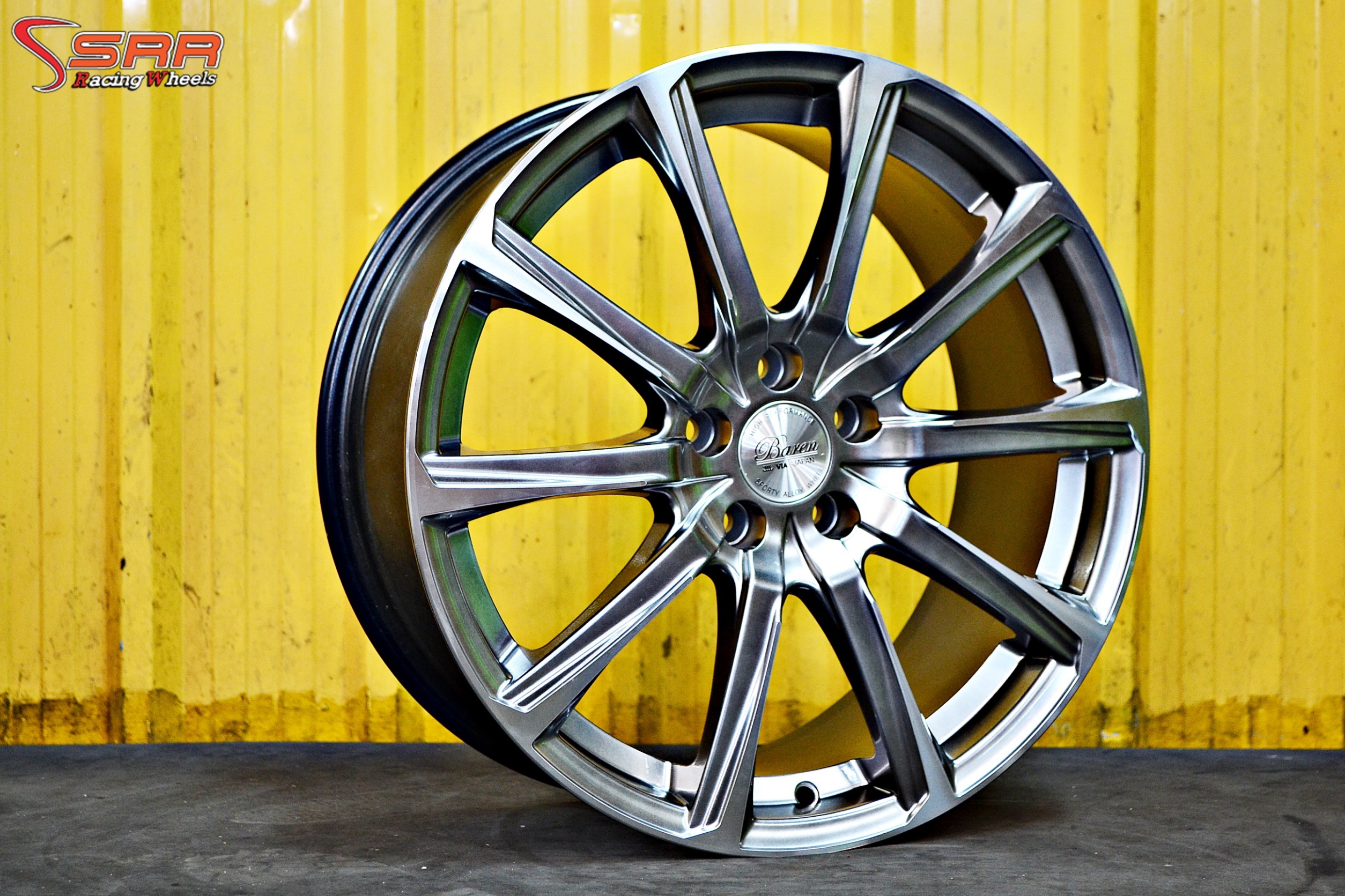 มาใหม่ ล้อใส่รถเก๋ง 5รู100 MODEL 2033 ขอบ17