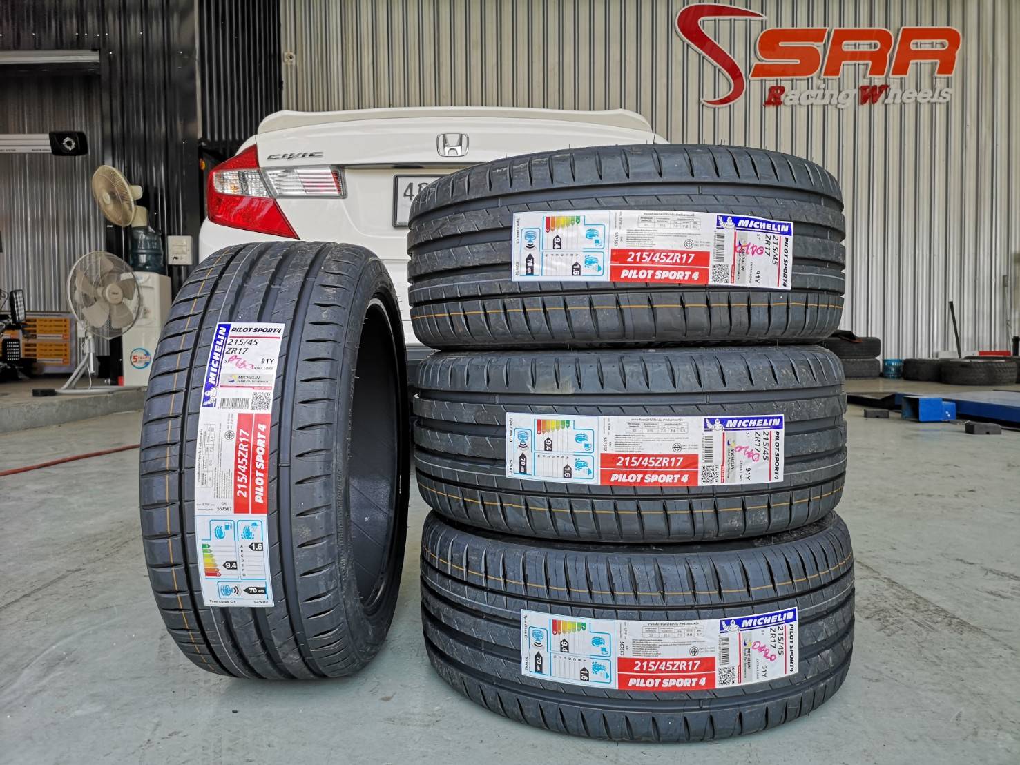 MICHELIN PILOTSPORT4ST 215/45R17 ปี20