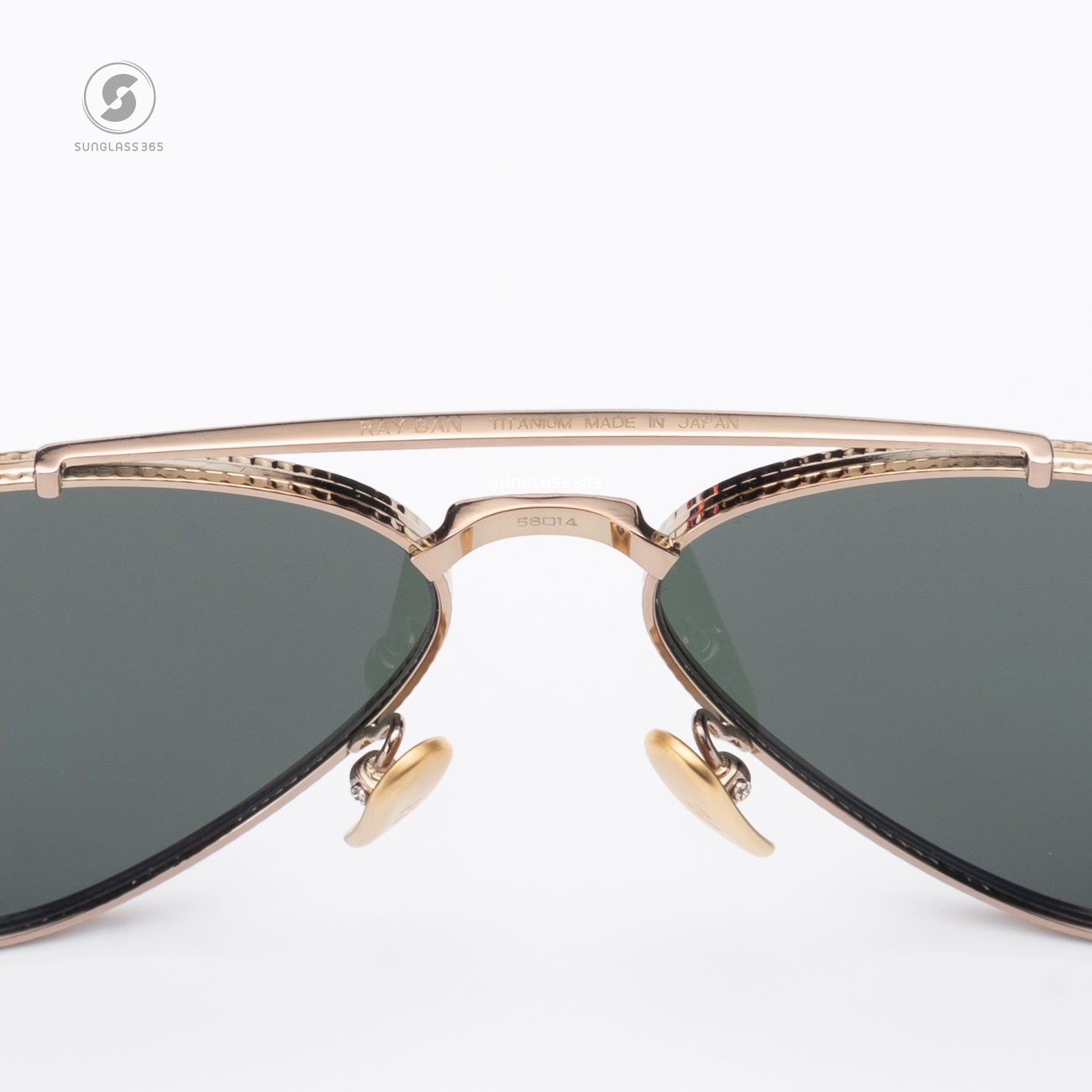 RAY-BAN RB8225 313852 Aviator Titanium Arista