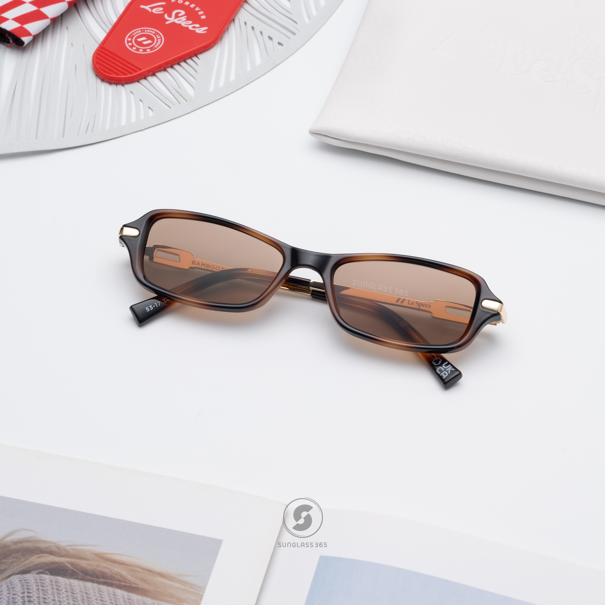 แว่นกันแดด Le Specs LSP2452383 BAMBOOZLER Tort