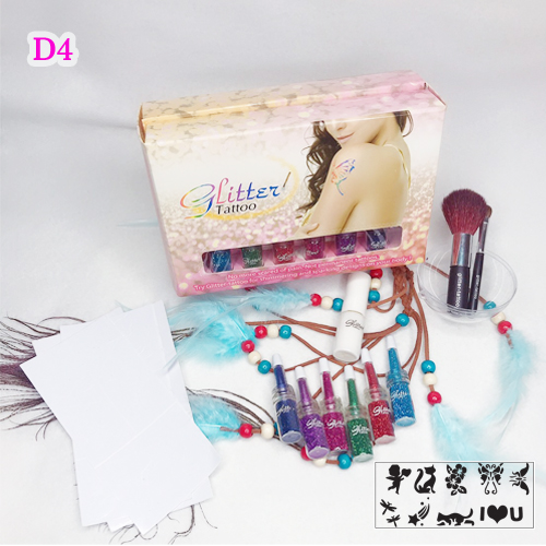 DIY เพ้นท์กากเพชร กลิตเตอร์ glittertattoo เพ้นท์หน้ากากเพชร ปาร์ตี้ D4
