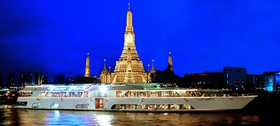 เรือแกรนด์เพิร์ล Grand Pearl Cruise ราคาพิเศษ ล่องเจ้าพระยาดินเนอร์