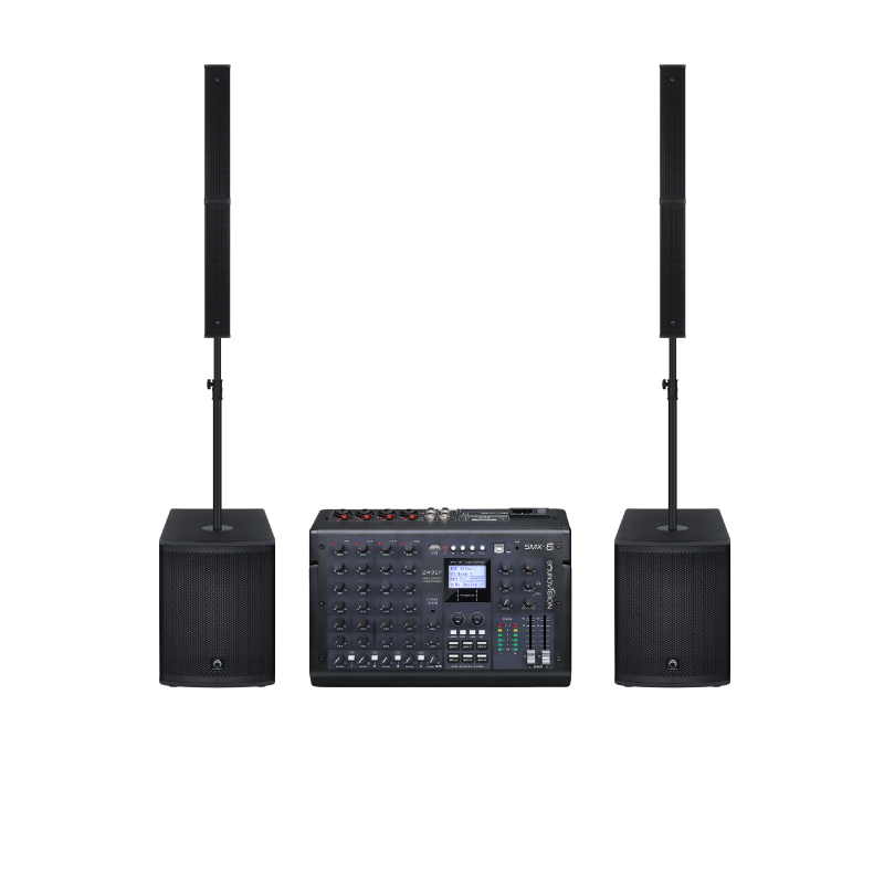 ชุดเครื่องเสียง SOUNDVISION ACS-1200S คู่ + SMX-6