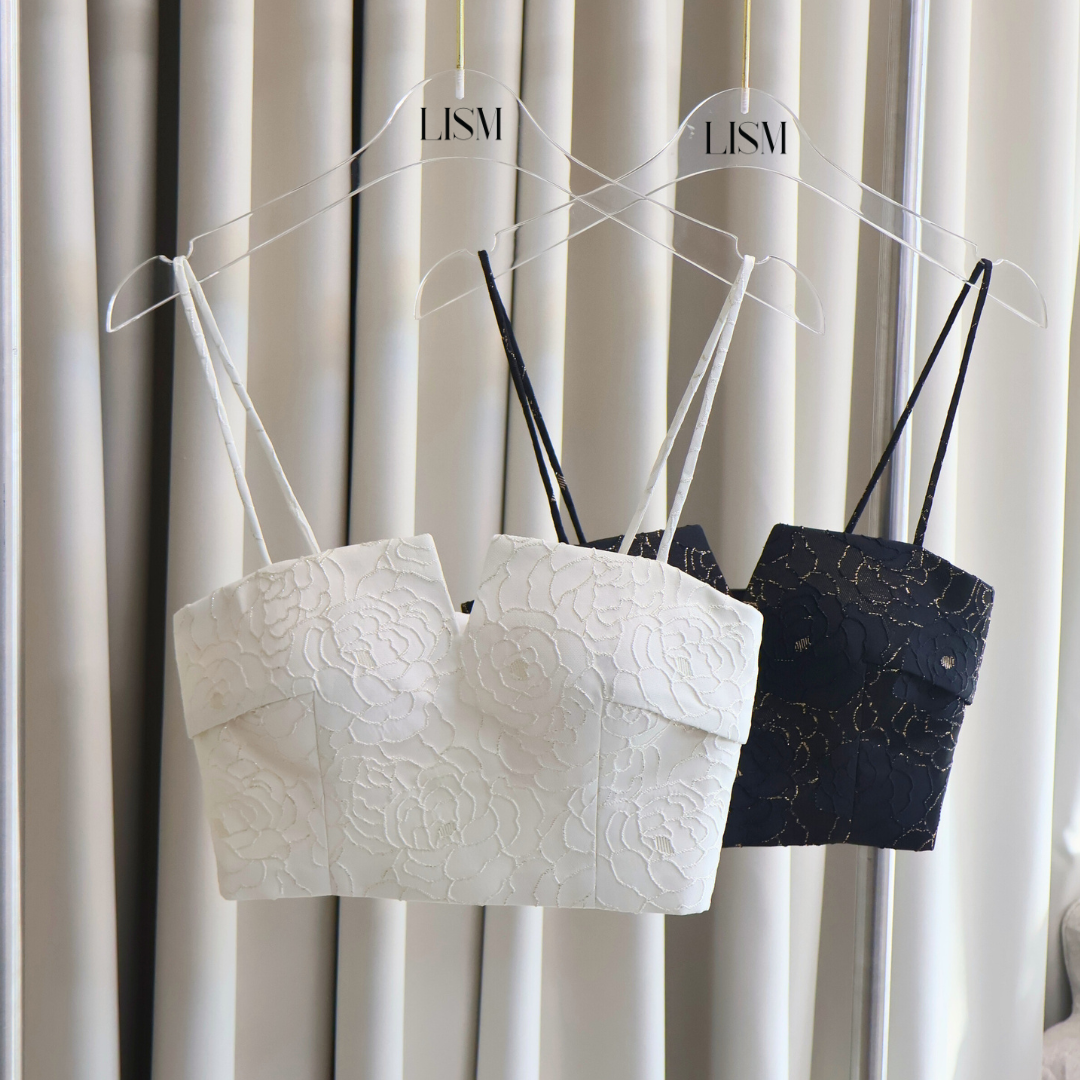 Lism S-052 Rosabel Crop เสื้อครอปสายเดี่ยว