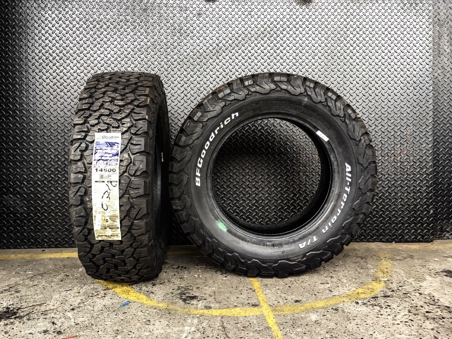 BFGoodrich All Terrain T/A KO-2 265/65R18 เส้น 9500