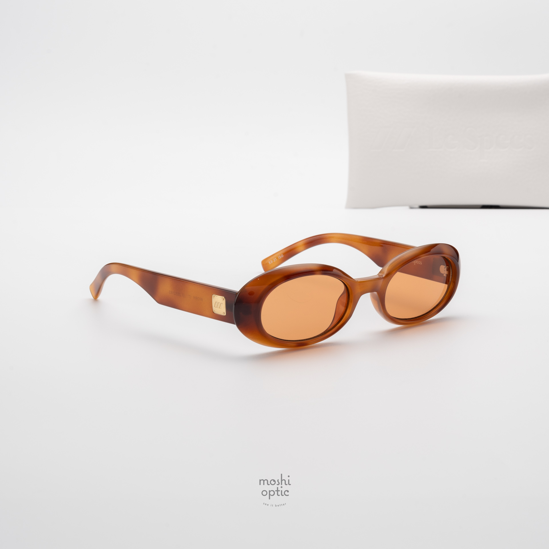 แว่นกันแดด Le Specs LSP2552145 WORK IT! Vintage Tort