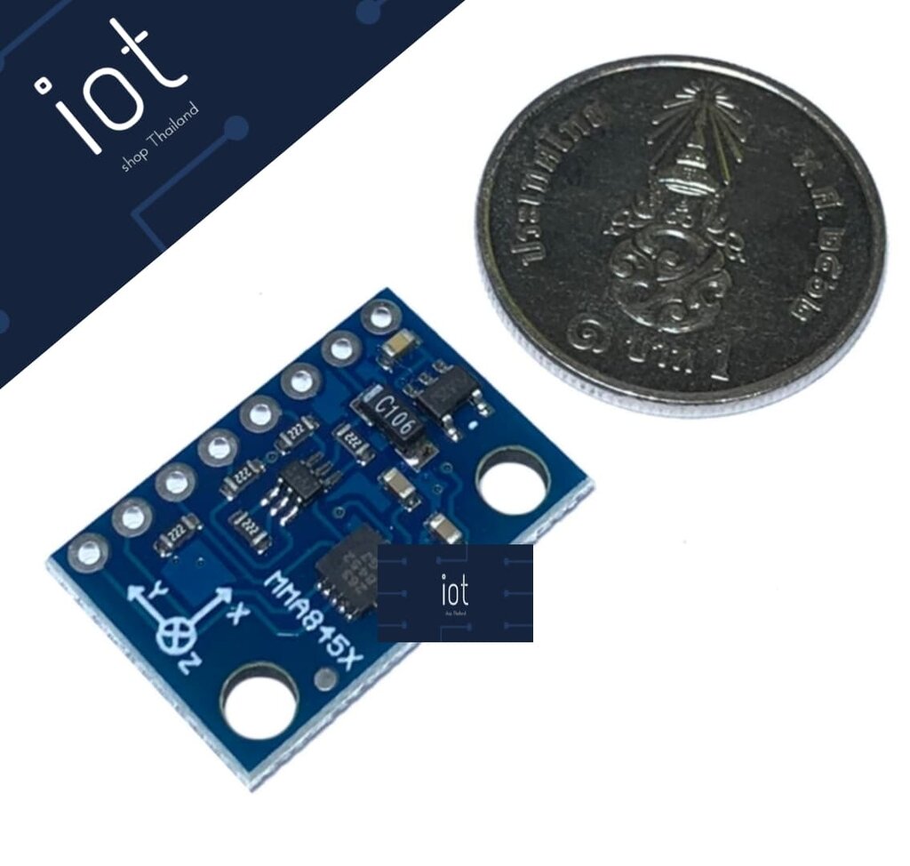 GY-45 MMA8452 Digital Triaxial Accelerometer High-precision Inclination Module
