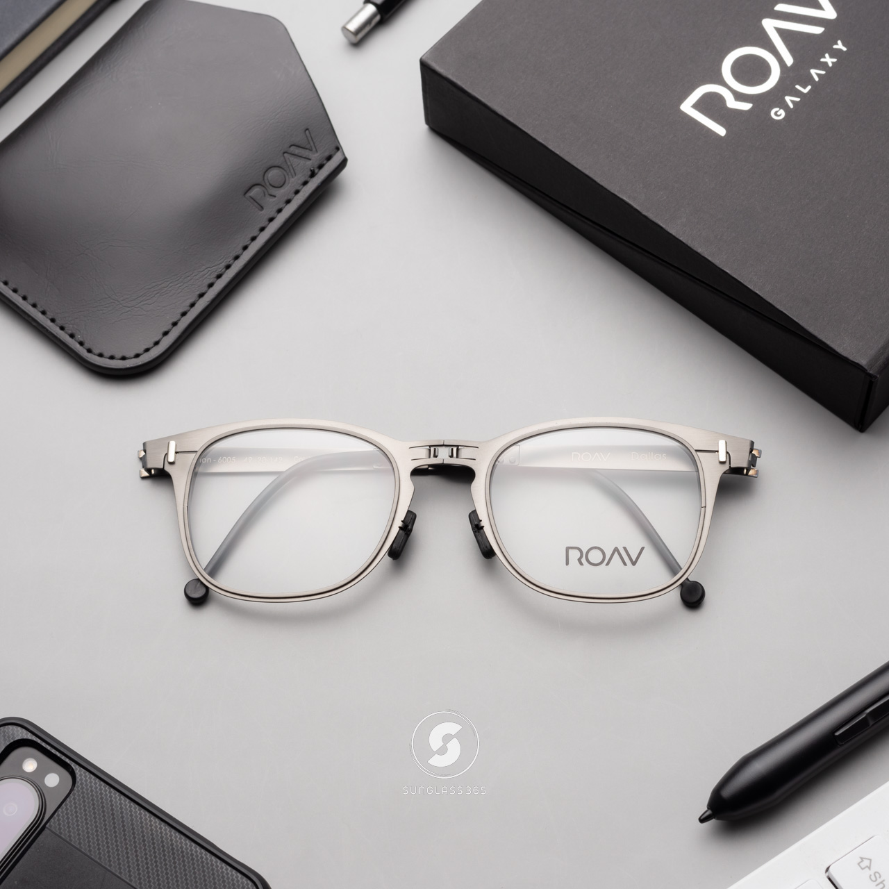 แว่นสายตา ROAV DALLAS 6005 Gunmetal