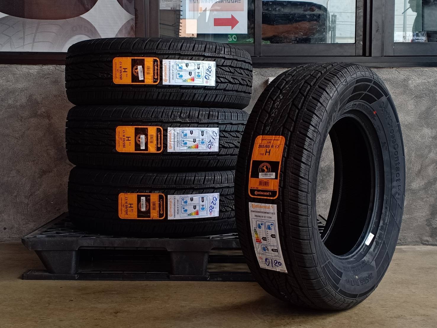 CONTINENTAL 265/65R17 CROSS CONTACT LX2 112H MADE IN MALAYSIA