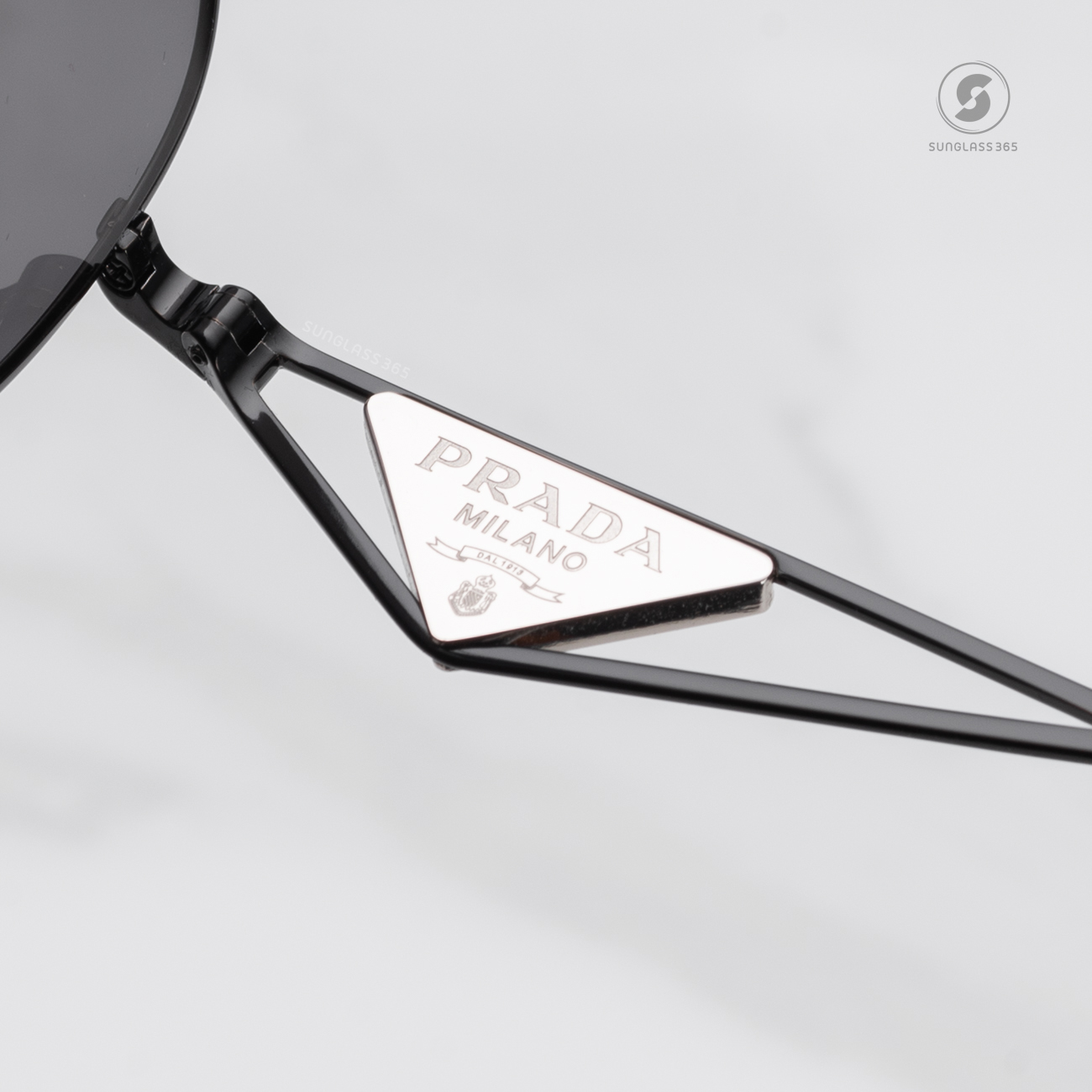 PRADA PRA50S 1AB5Z1 Metal Black