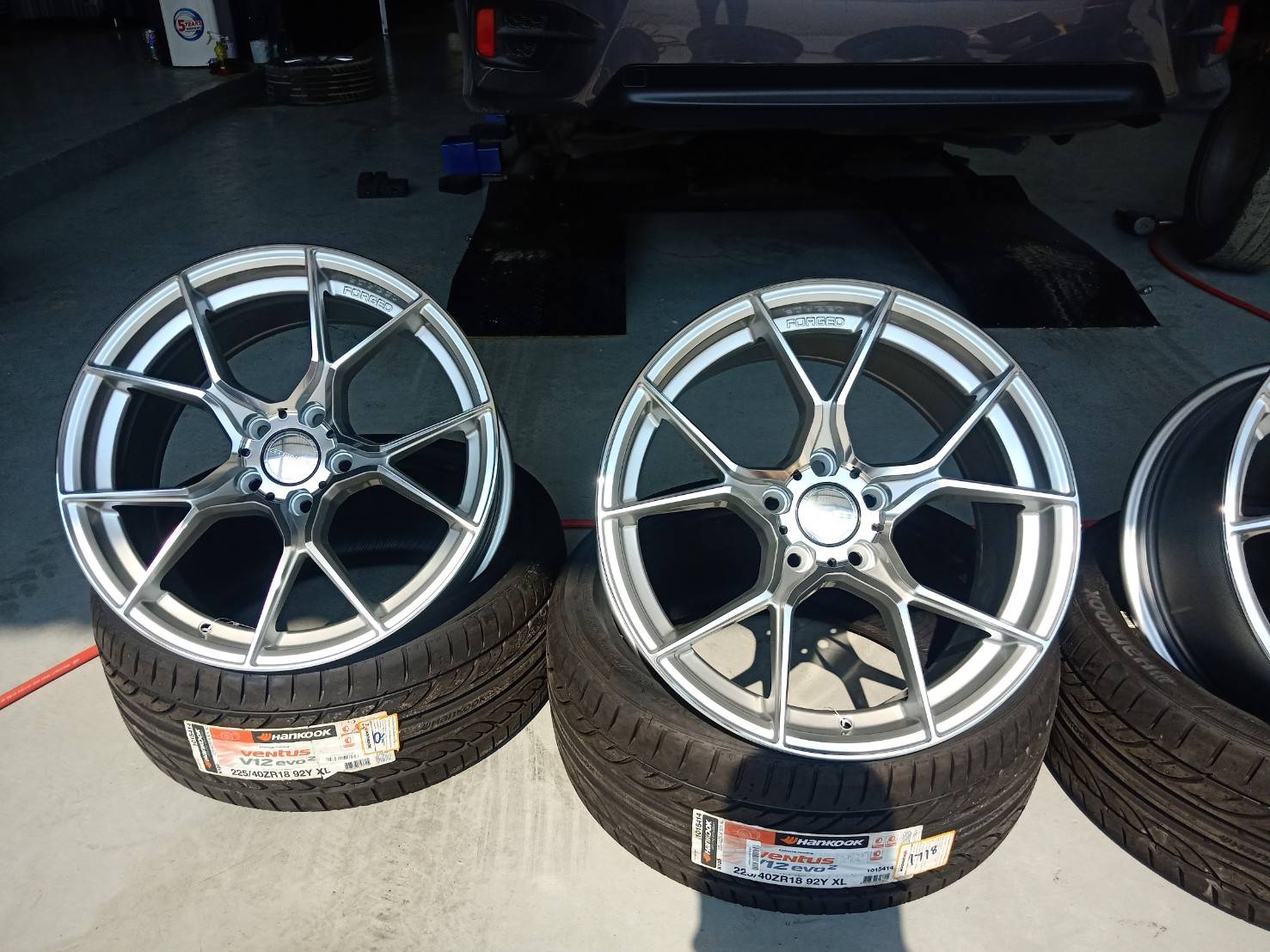 ล้อใหม่ STANGE (FLOWFORMING) ใส่ CIVIC FC