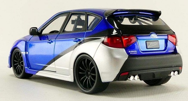พรีออเดอร์ Jada โมเดลรถ โมเดลรถยนต์ ฟาส "Fast" ภาค 8 Brians Subaru Impreza Wrx สเกล 1:24