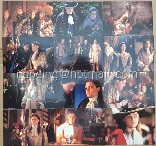 ชุดโปสการ์ด 28 ใบ จากภาพยนตร์เรื่อง The Man in The Iron Mask