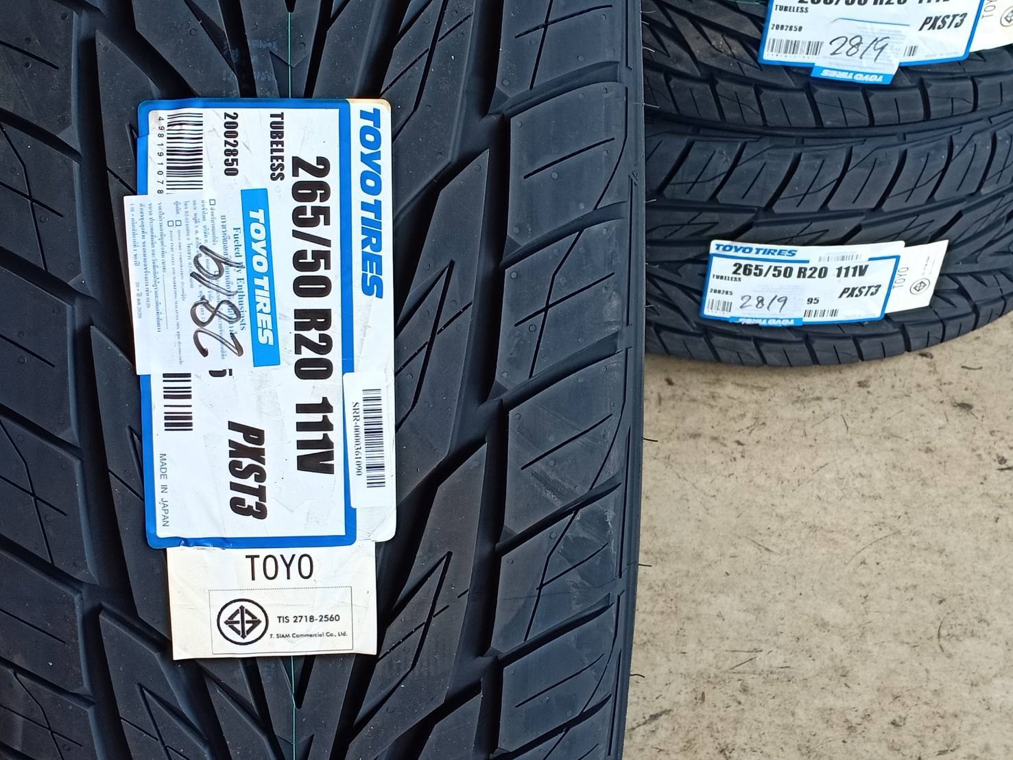 TOYO ST3 265/50-20 ปี19 มาใหม่ลดราคา