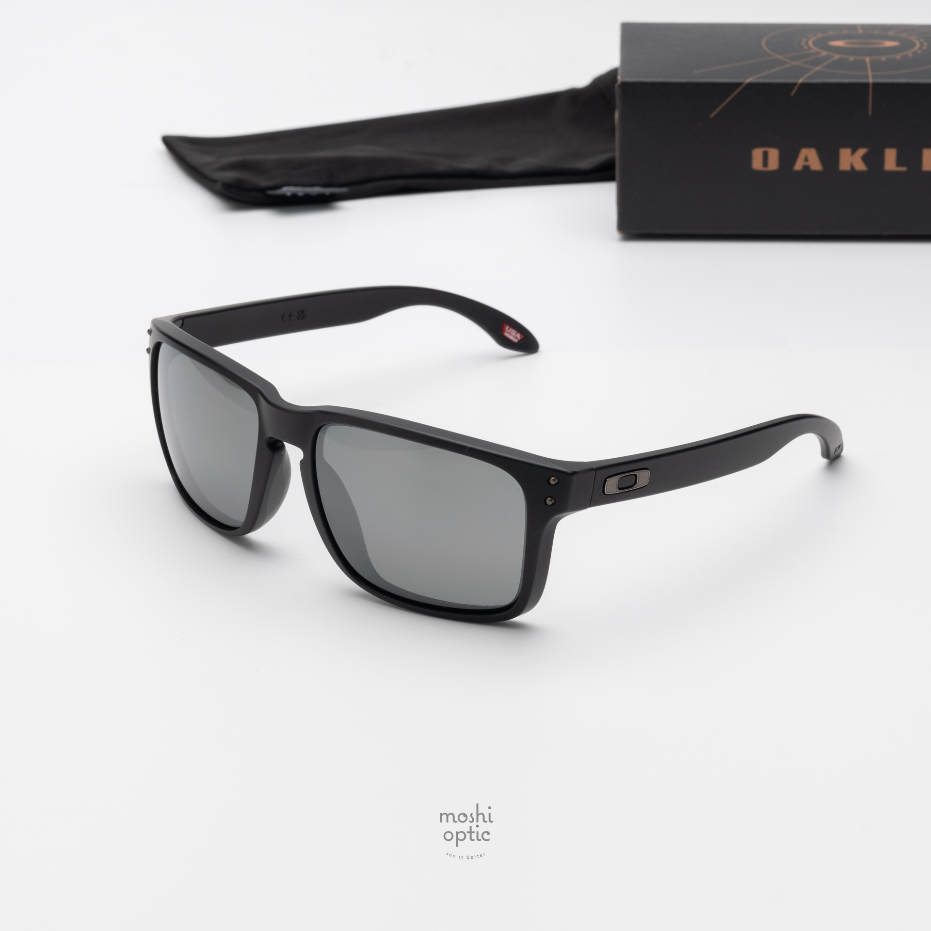 OAKLEY HOLBROOK XXL (A) Matte Black Prizm Black Polarized