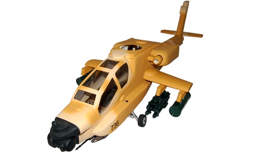 500 - AH64 Apache Desert with Belt Tail gear box