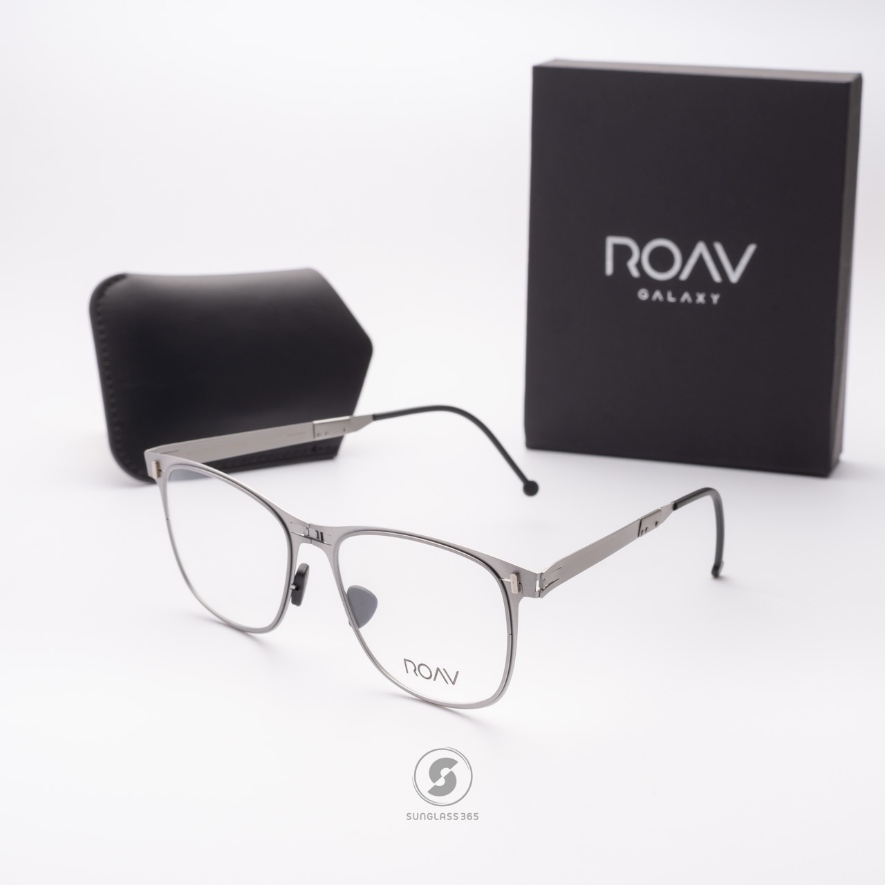 แว่นสายตา ROAV NIRO 6014 Brush Silver