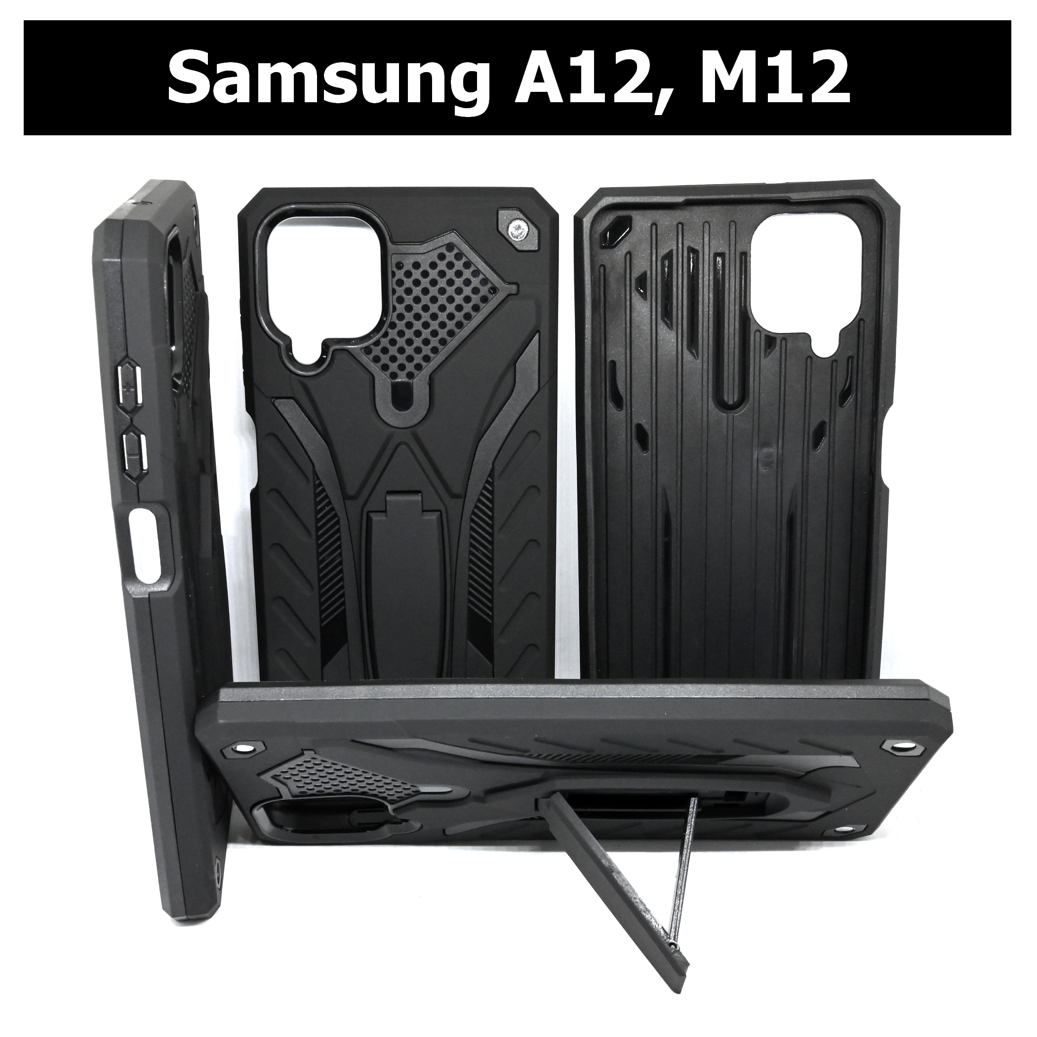 เคสหุ่นยนต์ซัมซุง Samsung A12, M12 กันกระแทก ตั้งได้