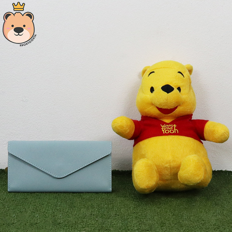 เซ็ตเซอร์ไพรส์ เม็ดโฟม {ของขวัญวาเลนไทน์,ของขวัญให้แฟน } ตุ๊กตา หมีพูลห์ รุ่น STD 10 นิ้ว + เลือกแบบกระเป๋าได้ +ตกแต่ง+โฟม+ดอกไม้+กล่องของขวัญเปิดฝา