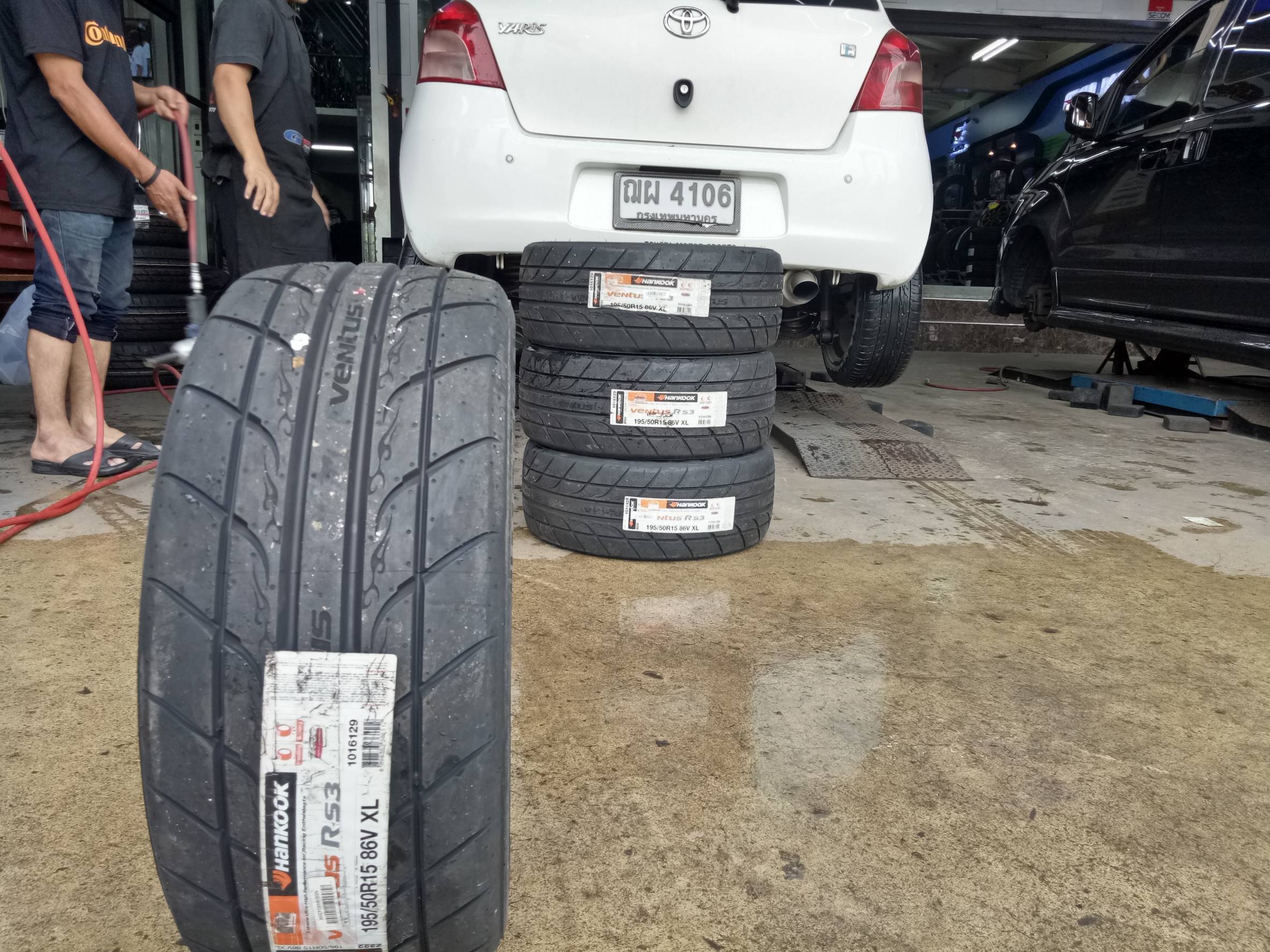 ยางใหม่ HANKOOK RS3 195/50-15 เส้น 2500 บาท ปกติ 3400 บาท