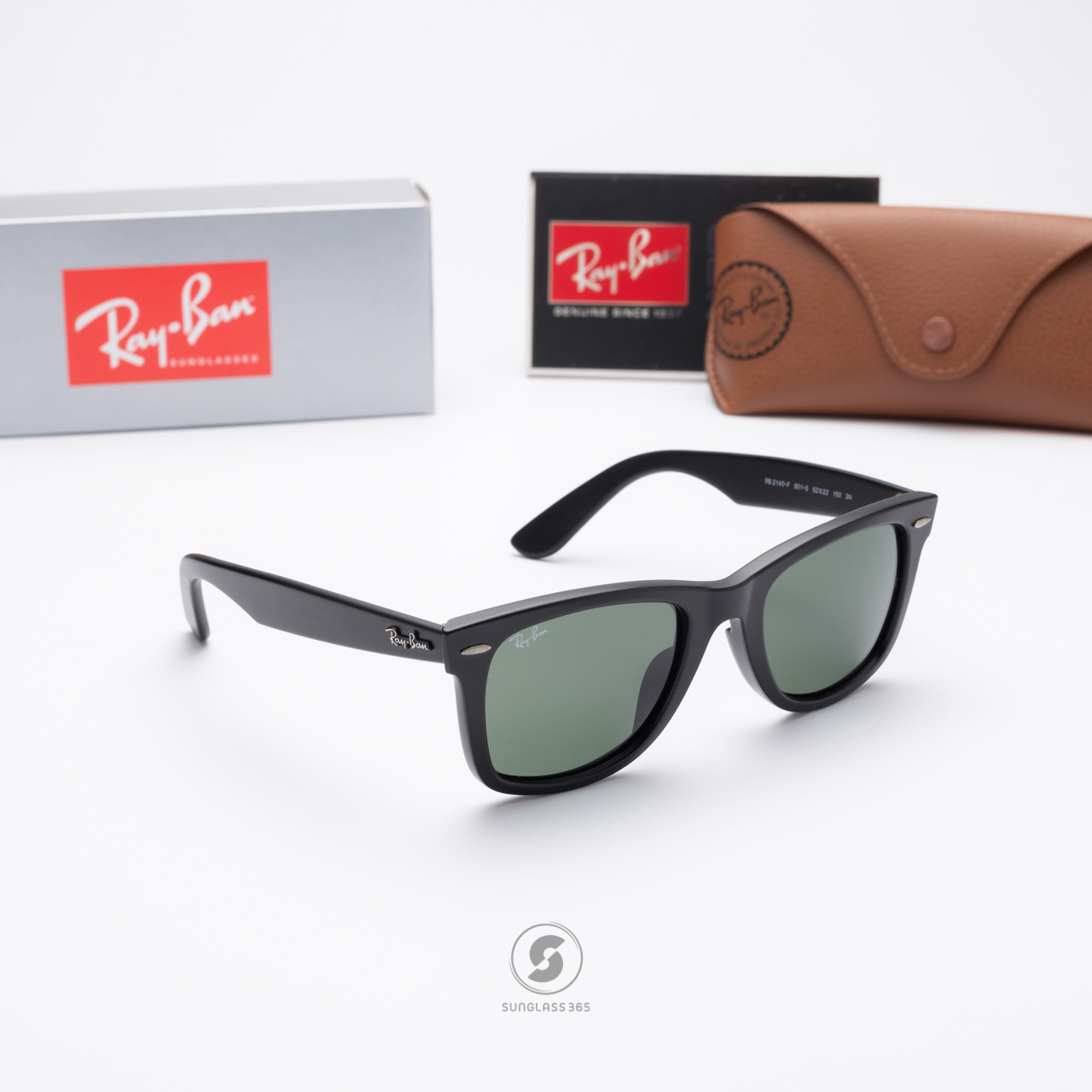 Ray Ban RB2140F 901S Original Wayfarer Asian fit 52 mm