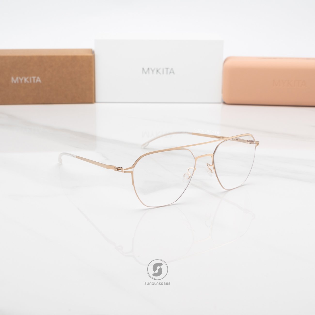 แว่นสายตา MYKITA LITE IMBA C291 Champagne Gold