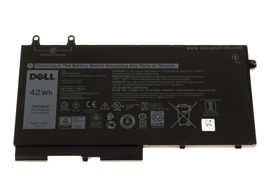 Battery Dell Latitude 5410 Origina 1V1XF ลด ราคา พิเศษ แบตเตอรี่ โน๊ตบุ๊ค Dell Latitude 5410 42Whr ตรงรุ่น