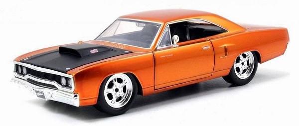 พรีออเดอร์ Jada โมเดลรถ โมเดลรถยนต์ ฟาส "Fast" Doms Plymouth Road Runner สเกล 1:24