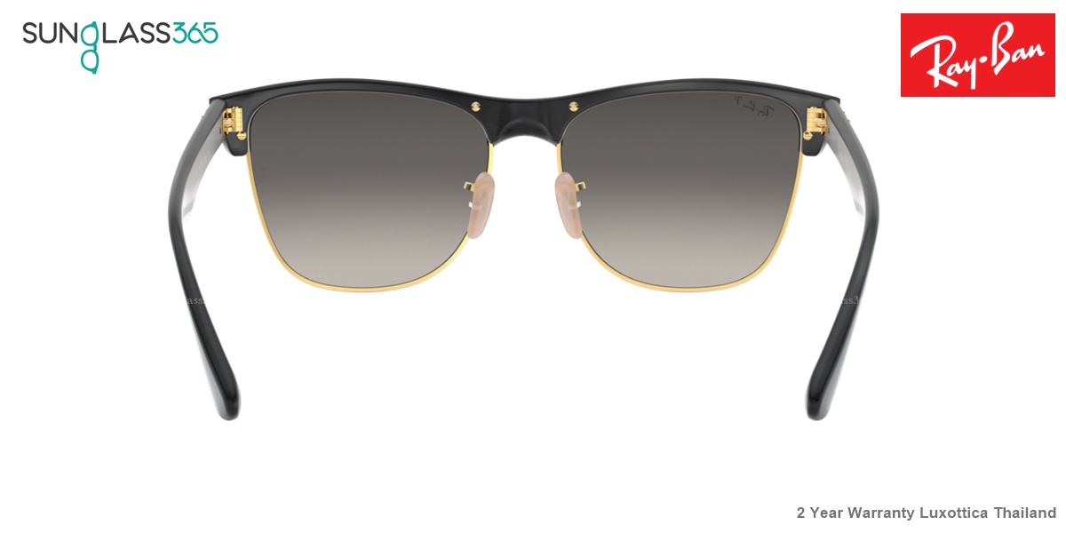 Ray-Ban RB4175 877/M3 DEMI GLOSS BLACK Grey Gradient Dark Grey - Pola