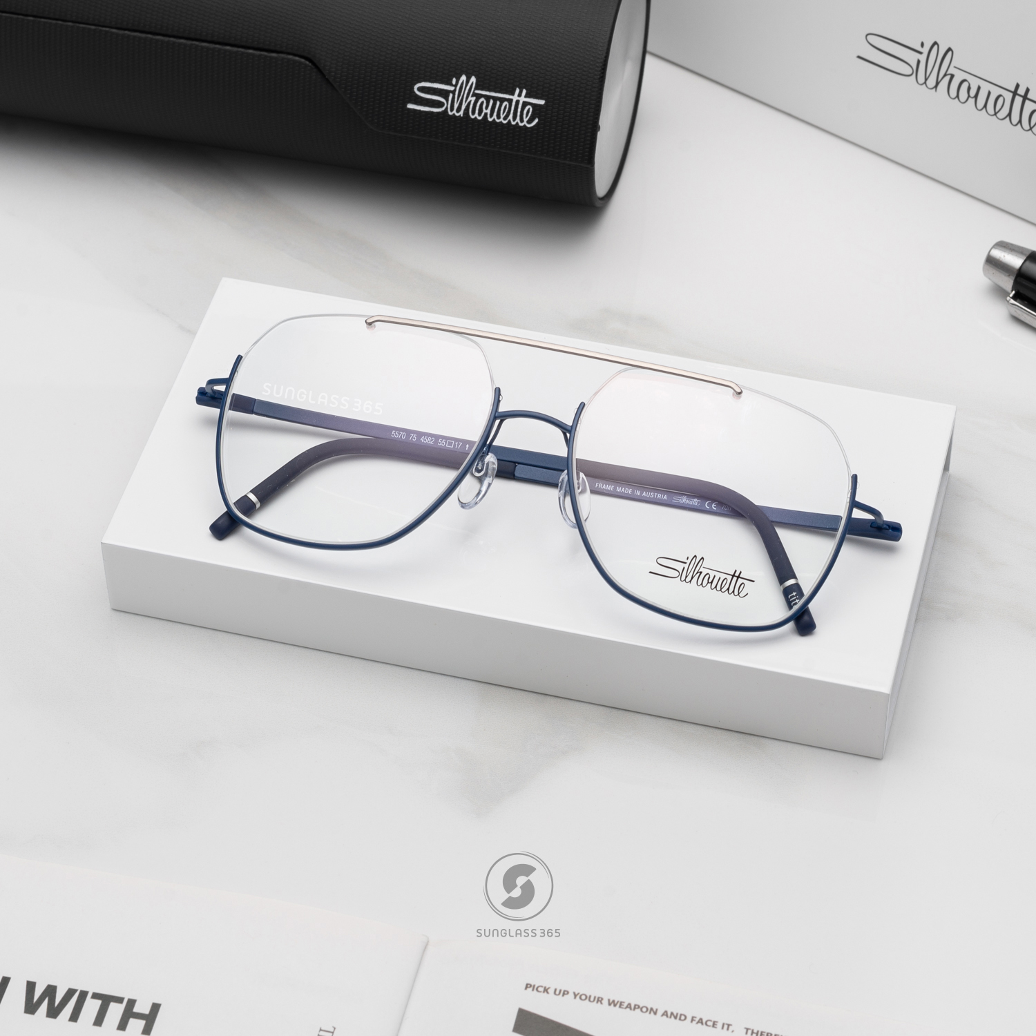 กรอบแว่น Silhouette Dynamic Dawn 5570 4582