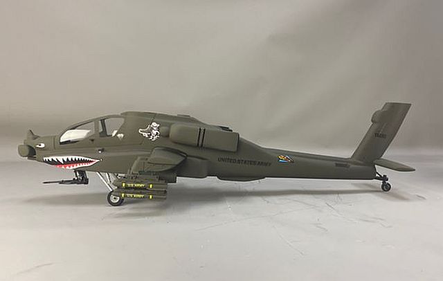 500 - AH64 Apache Military with Belt Tail gear box