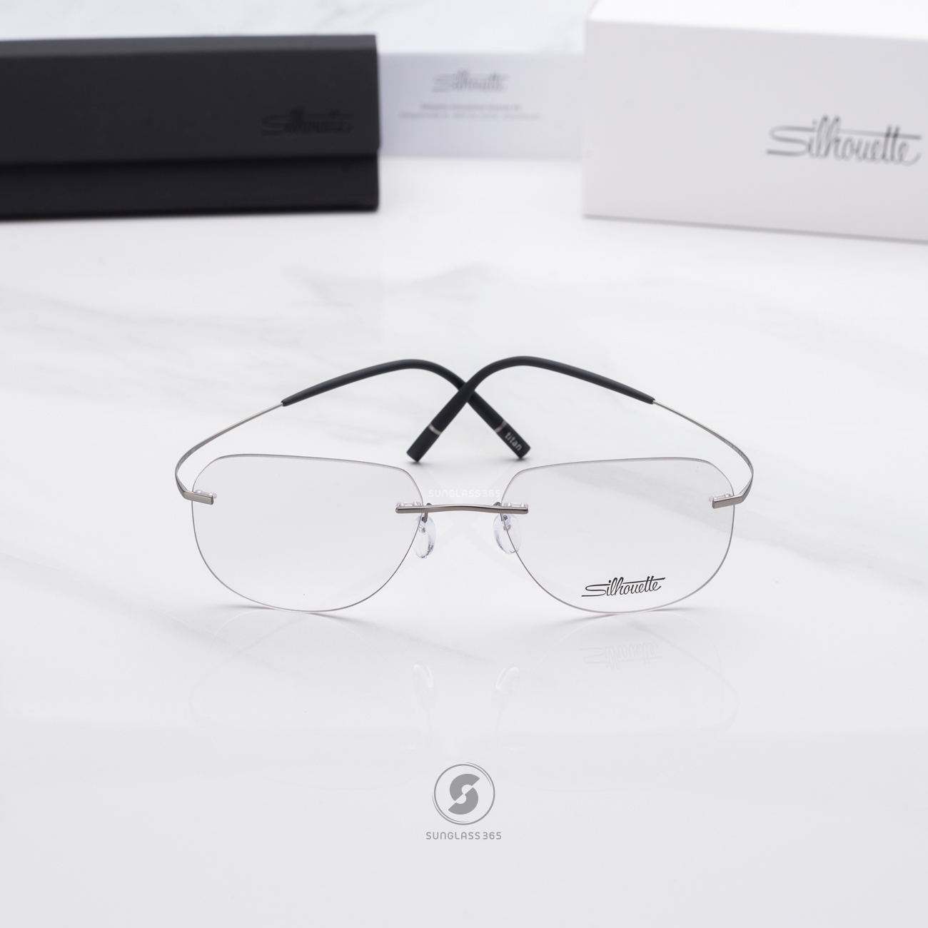 กรอบแว่น Silhouette TMA - The Icon 5541/MI-6766